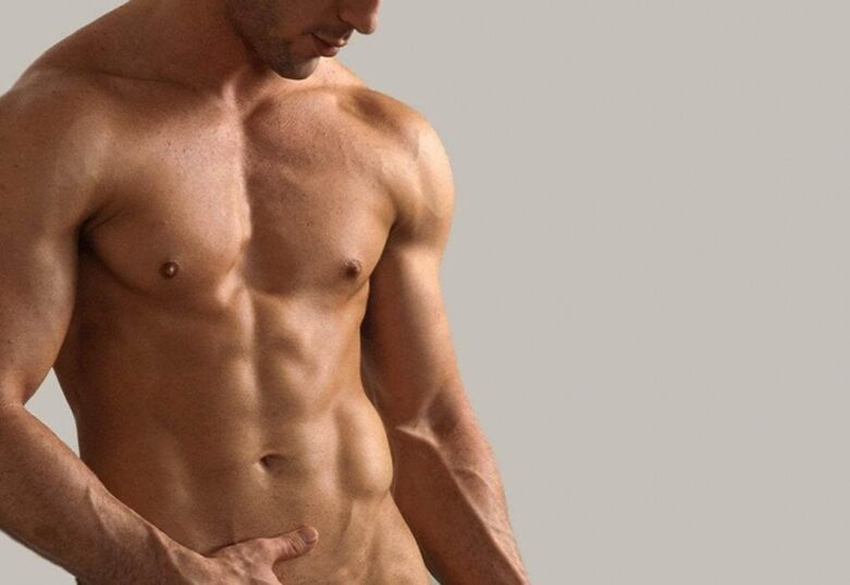 Badan atas lelaki