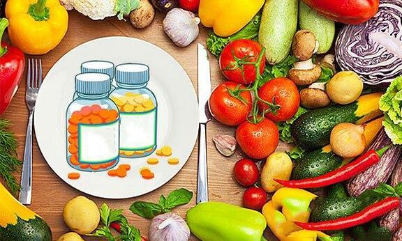 Vitamin dalam produk untuk meningkatkan potensi